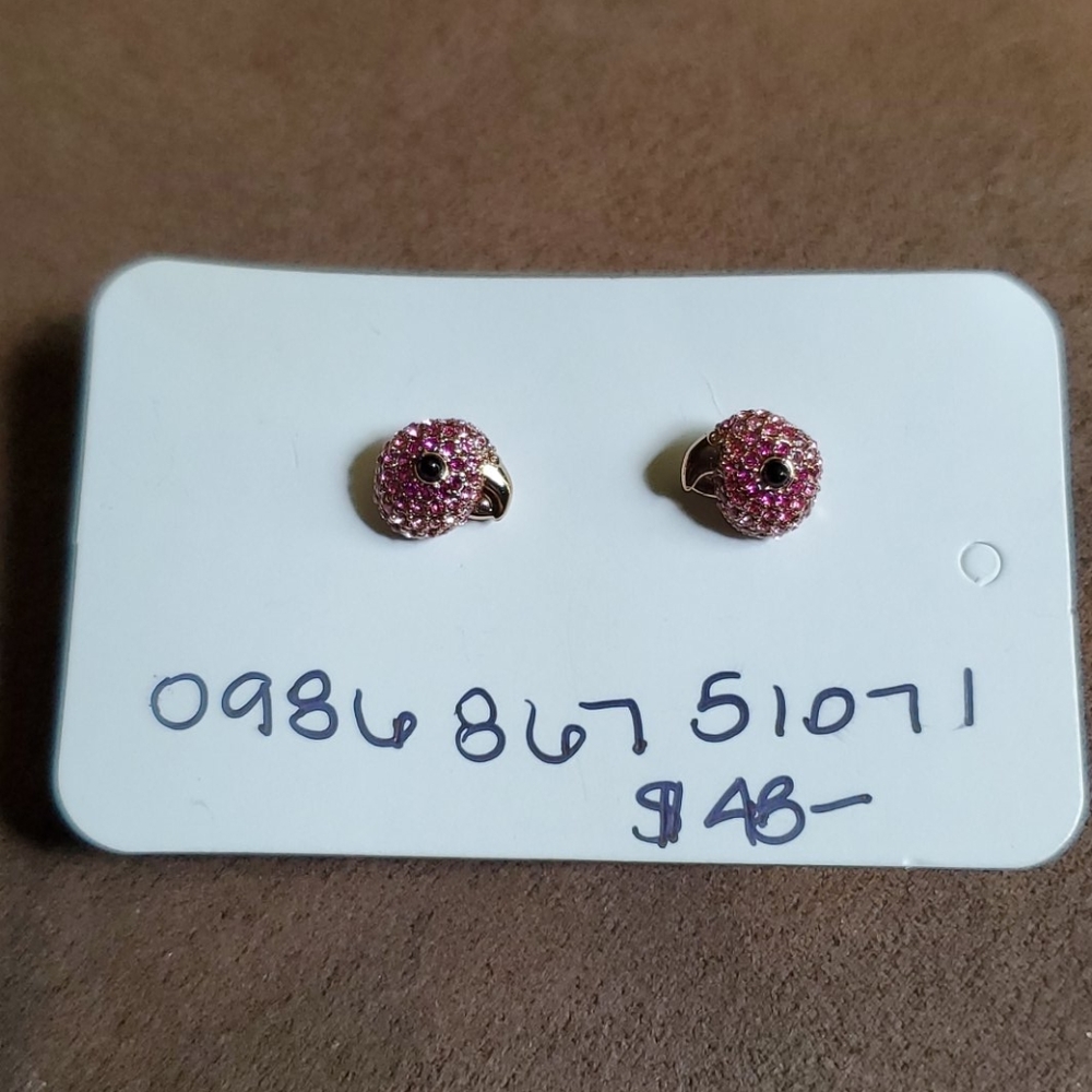 Unique Kate Spade parrot earrings